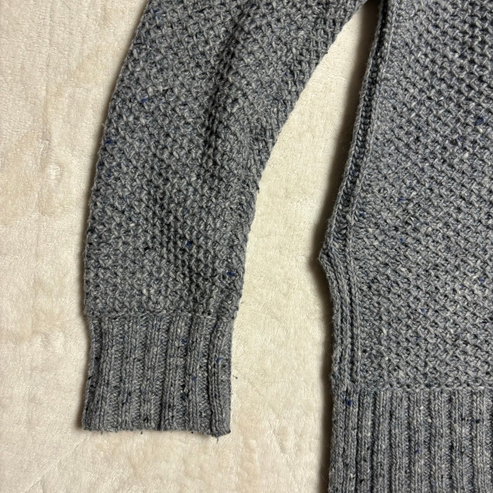 Lauren Ralph Lauren Women Turtleneck Sweater Medium Gray Speckled Cozy Winter - Picture 13 of 15